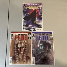3 Star Wars JEDI Dark Horse Comics SHAAK TI + AAYLA SECURA + Purge Adam Hughes