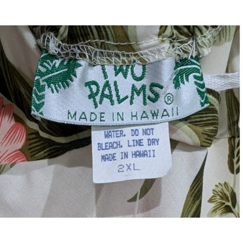 NWT Two Palms Cloud Akua Hawaiian Halter Dress XXL Halter Midi - Picture 3 of 7