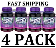 (4 Pack) Welch's Concord Grape Jelly (30 oz.) *FREE SHIPPING* TOTAL 120 oz