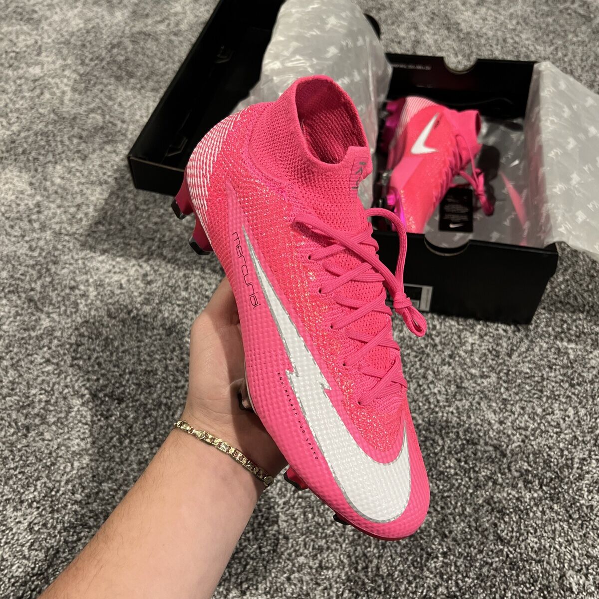 Nike Mercurial Superfly 7 KM Elite FG Mens Sz US9 | eBay Nike Mercurial Superfly 7 KM Elite FG Mens Sz US9 | eBay