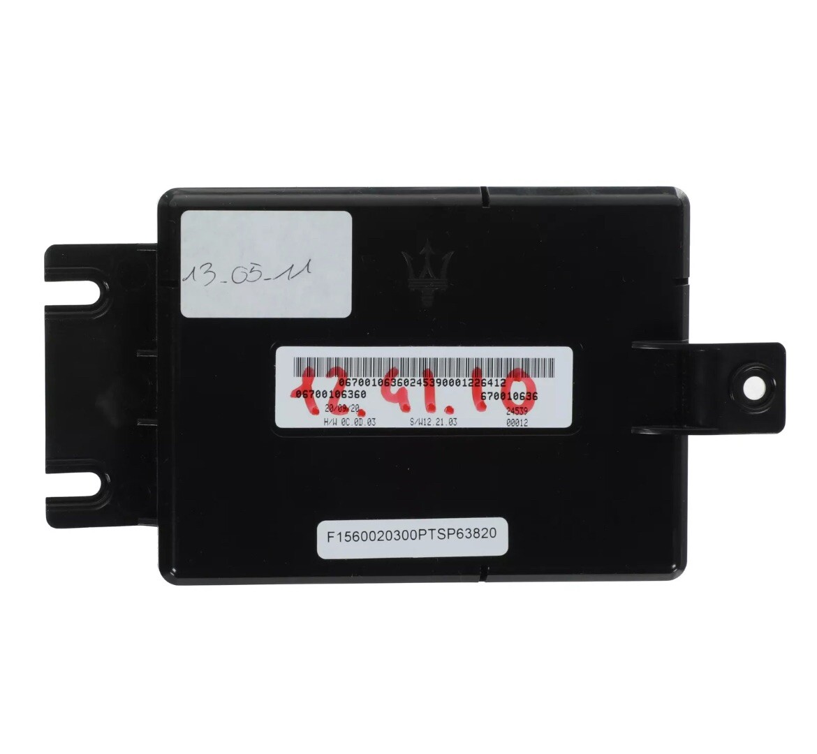 Genuine Maserati 2013-2014 Ghibli A/C Climate Control ECU Assembly 670010636