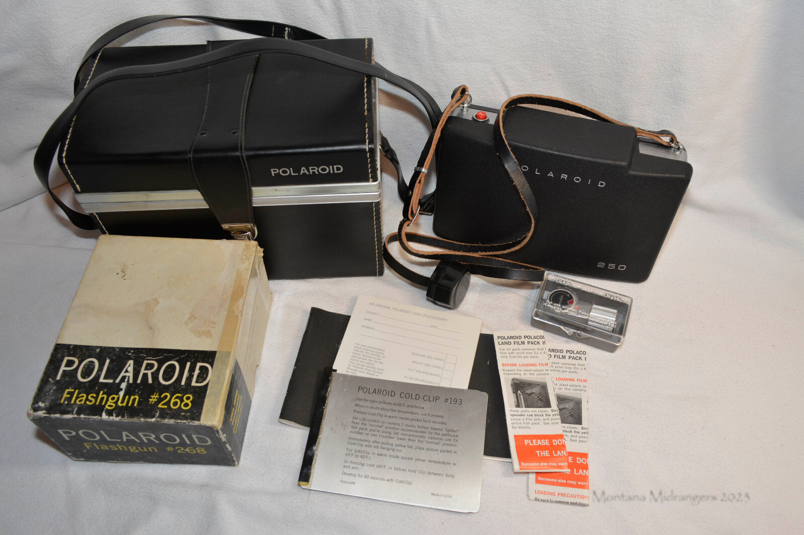 Polaroid Automatic 250 Collection appareils photo anciens