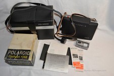 Polaroid Automatic 250 Land Camera 1967-69 With Case Flash Manual 192 Timer