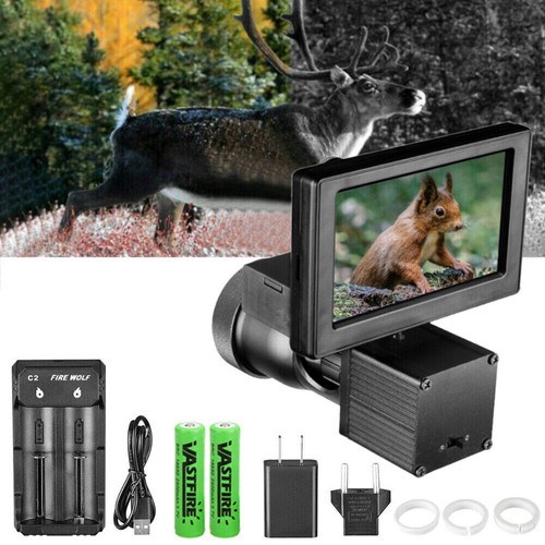 4.3" Night Vision Scope All-in-one Hunting Sight Infrared 850nm IR Camera - Picture 2 of 10