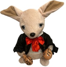 Cuddle Barn Chihuahua Chuey Bamba 12" Singing Animated Plush Toy Tested WORKS