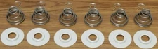 Window Crank Washers + Tension Springs + retainer clips 18 pcs Kit GM Models