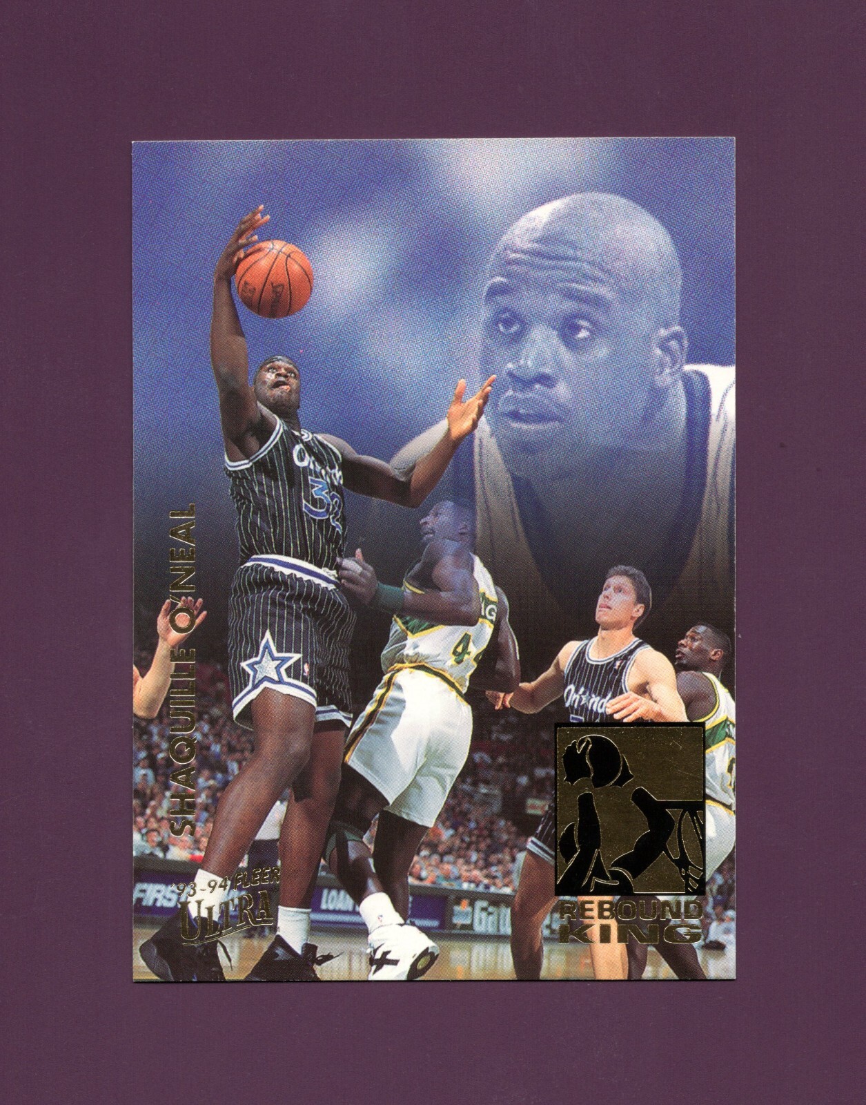 1993-94 Fleer Ultra Shaquille O'Neal #9/10 Rebound Kings