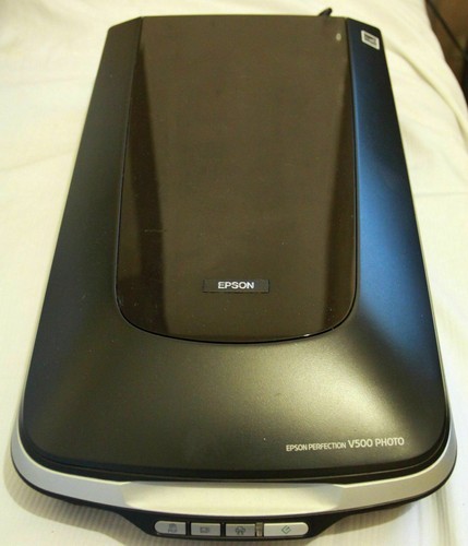 Epson Photo Perfection V500 Photo Scanner used very good condition scanner - Afbeelding 1 van 4