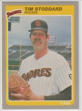 1985 Fleer Update - TIM STODDARD - #U-111 - San Diego Padres