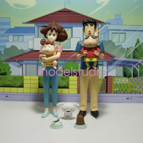 ChaShu Studio Crayón Shin-chan Resina Modelo En Stock Estatua Pintada H21cm Anime