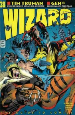 Wizard The Comics Magazine (1991) #  38 with Poster (6.0-FN) 1994