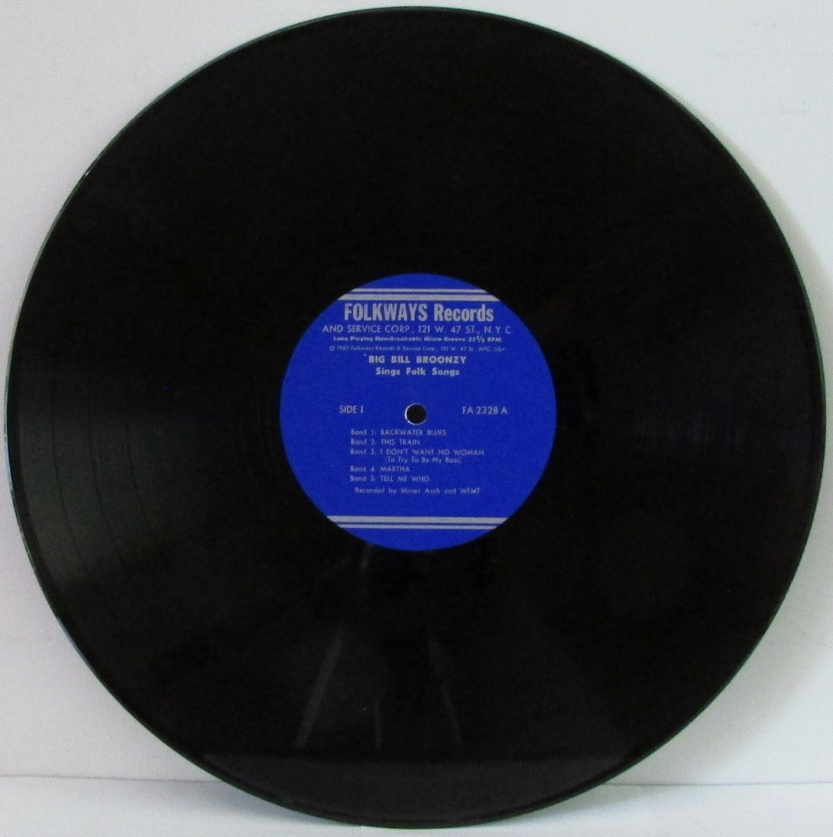 米LP Big Bill Broonzy Sings Folk Songs FA2328 FOLKWAYS /00260 Big Bill Broonzy-LP-Folkways FA 2328 (Big Bill Broonzy Sings