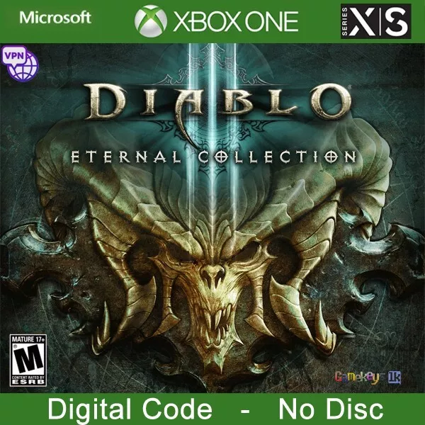 Diablo III 3 Eternal Collection Xbox One X S Key Turkey Region