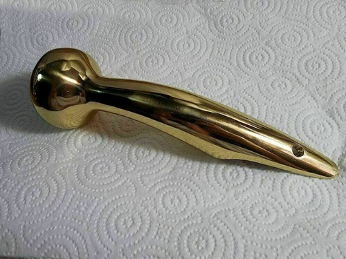 NEW 2" dia Horse HAMES KNOBS 7 1/2" long Walking Sticks, SOLID BRASS Cane Tops - Picture 1 of 12