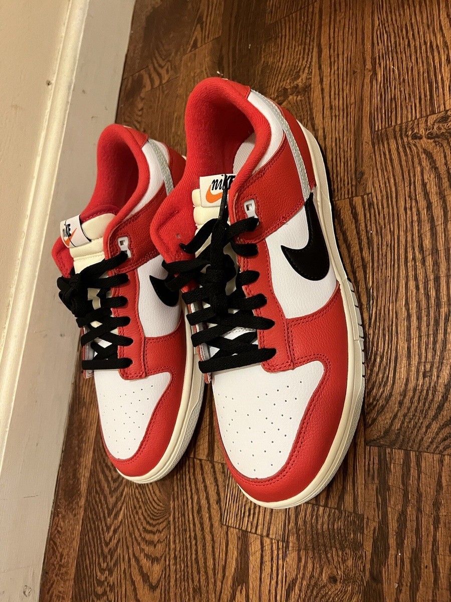 靴 NIKE Dunk Low Retro PRM Chicago Split ダンク（NIKE） NIKE DUNK LOW RETRO PRM 