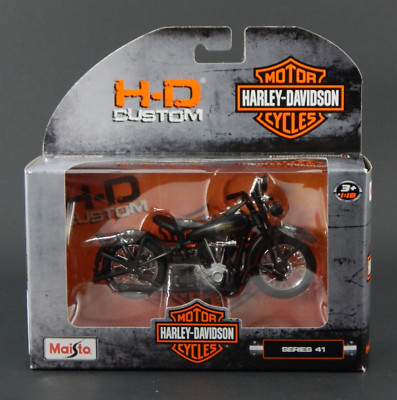 Harley Davidson Motorcycle 28 JDH Twin Cam Maisto Toy H-D Custom