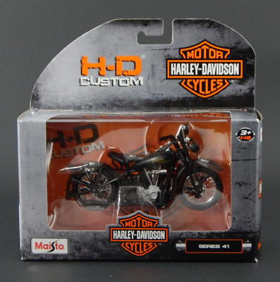 Harley Davidson Motorcycle 28 JDH Twin Cam Maisto Toy H-D Custom