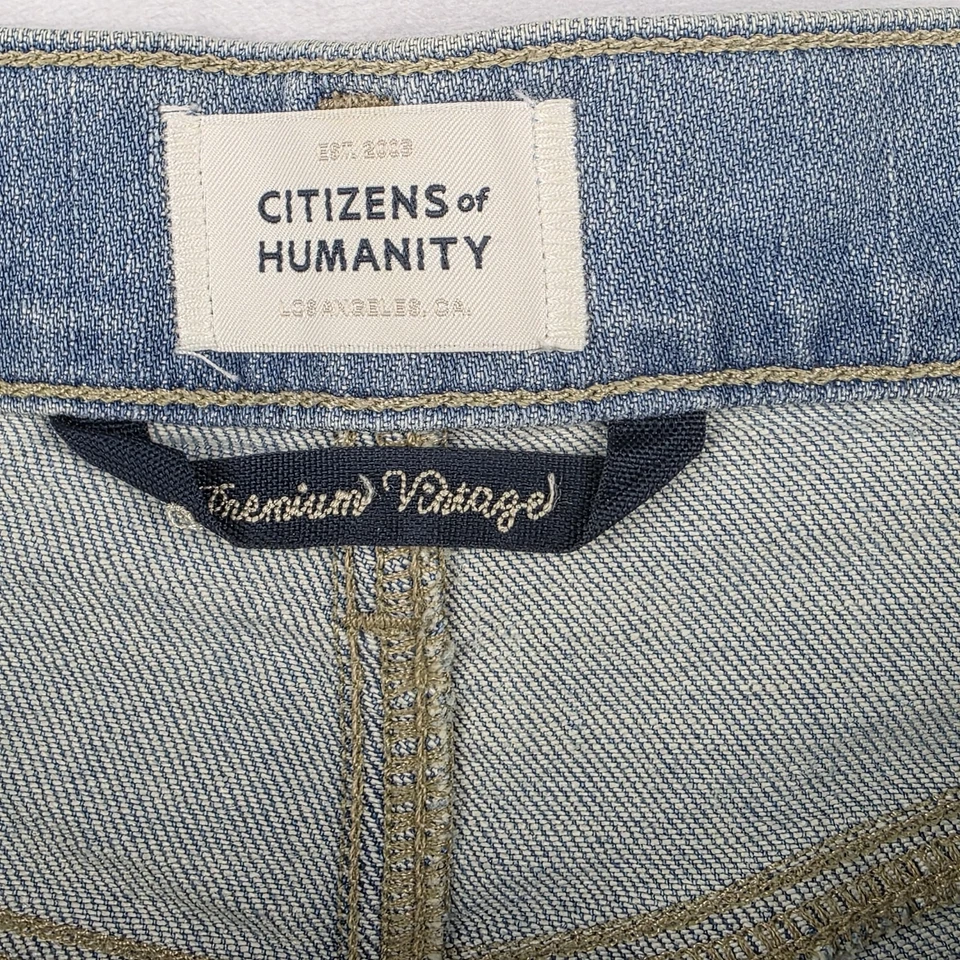 Citizens Of Humanity Premium Vintage Jeans Womens Size 29 Isola Raw Hem Blue - Image 4 of 4