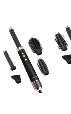 CHI Lava AIR Glam Volcanic Lava Multi Styler NEU SCHWARZ limitiert