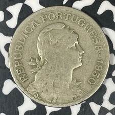 1930 Cape Verde 1 Escudo Lot#C8781