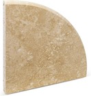 9'' x 9'' x 0.75 Thickness Premium Marble Corner Shelves for Bathroom Wall