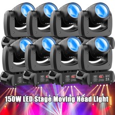 UKING 150W 18 Prism Beam LED Moving Head Gobo Stage Light DMX DJ Party Lighting