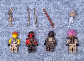 LEGO Ninjago 70611 Water Strider NEAR COMPLETE + ALL FIGURES READ DESCRIPTION