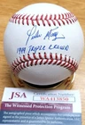 Autographed PEDRO MARTINEZ "1999 Triple Crown Official Major League Baseball JSA