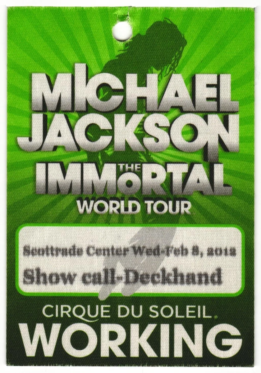 Preços baixos em Memorabilia de Shows de Michael Jackson | eBay