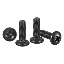 Phillips Pan Head Bolts 1/4"-20x7/8" 25Pcs Stainless Steel for Door Window