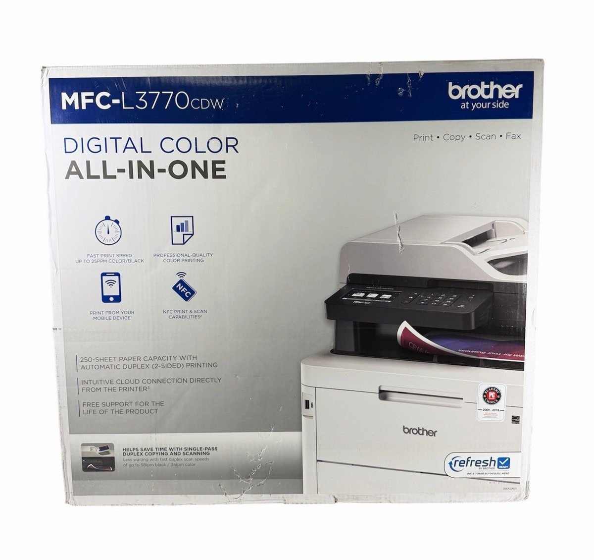 Brother MFC-L3770CDW Color Laser All-In-One Printer for sale