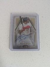 2022 Topps Tier One T1A-RD Rafael Devers On Card Auto #/149  Red Sox Giants