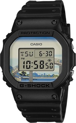 Casio DW-5600KHFM25-1JR G-SHOCK Hokusai Katsushika Ukiyo-e Men's JDM 80205_11