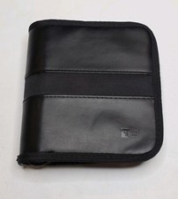 Case Logic 28 CD/DVD Discs Wallet Carry Travel Zipper Vintage Binder Storage VG