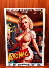 Atomic Wasps From Outer Space Pulp Poster 13X19 85lb Gloss Art Print By Yosemite