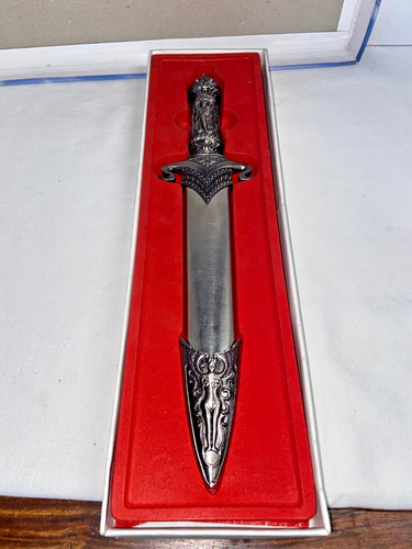 Goddess Athame 13 inch Wicca Wiccan Knife Dagger Sultan W/Original Box HK-753