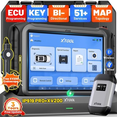 2026 XTOOL IP919 PRO Auto TOP Scanner ECU Program Key Programmer Diagnostic Tool