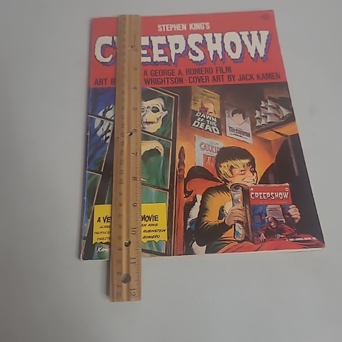 Libro Creepshow Stephen King primera impresión 1982 novela gráfica de colección pluma ROMERO - Imagen 10 de 20