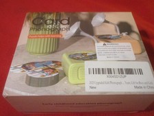 Toddler Phonograph with 96 Music Learning Cards, Educational Gift