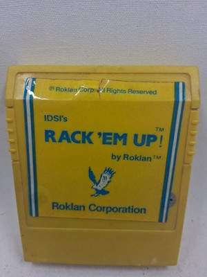 1983 Rack 'Em Up! - Commodore 64 - Cartridge Onlt Tested & Working