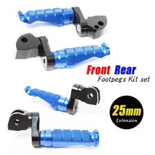 1 inch Extended Front Rear Footrests R-FIGHT For ER-6N 05 06 07 08
