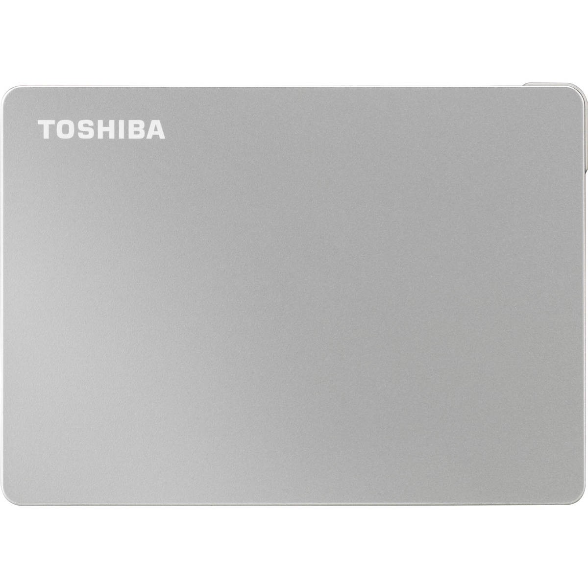 Портативный жесткий диск Toshiba Canvio Flex 2TB USB 3.2 Gen 1 Type-C, серебристый