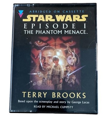 Star Wars Episode 1 Audio Book Cassette Tape Phantom Menace - 1999 Terry Brooks