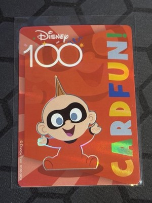 2023 Card Fun Joyful Disney 100 Rainbow Card #D100-SR34 Jack-Jack Parr