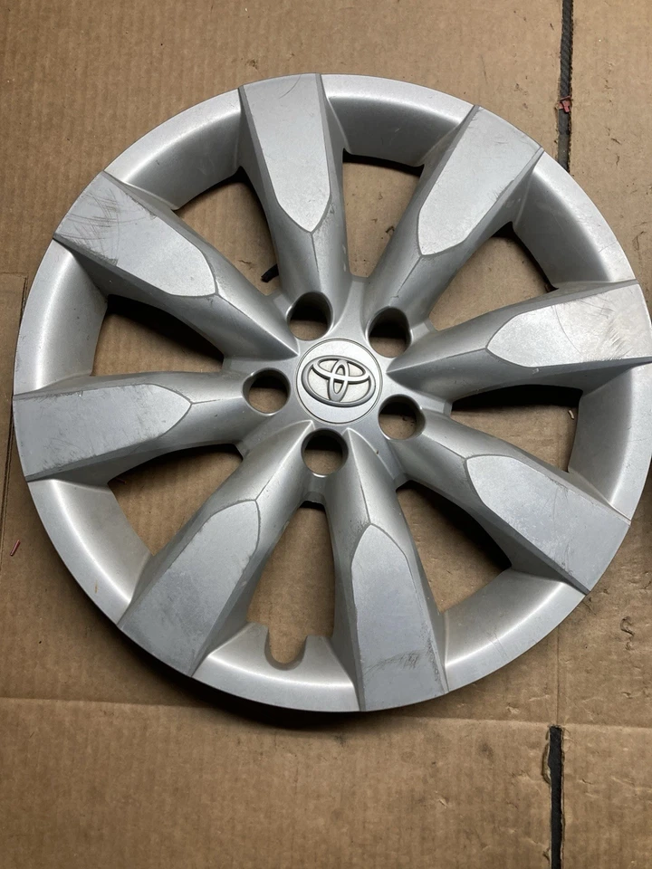 OEM 2014-2016 TOYOTA COROLLA 16 ДЮЙМОВ КОЛПАКИ СТУПИЦЫ КОЛЕСА ПАРА 42602-02430 #E6 - Изображение 2 из 4