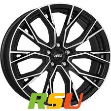 AEZ Toronto black/polished 8x20" ET48.5 LK5 108 ML 63.4 Alufelgen 20 Zoll