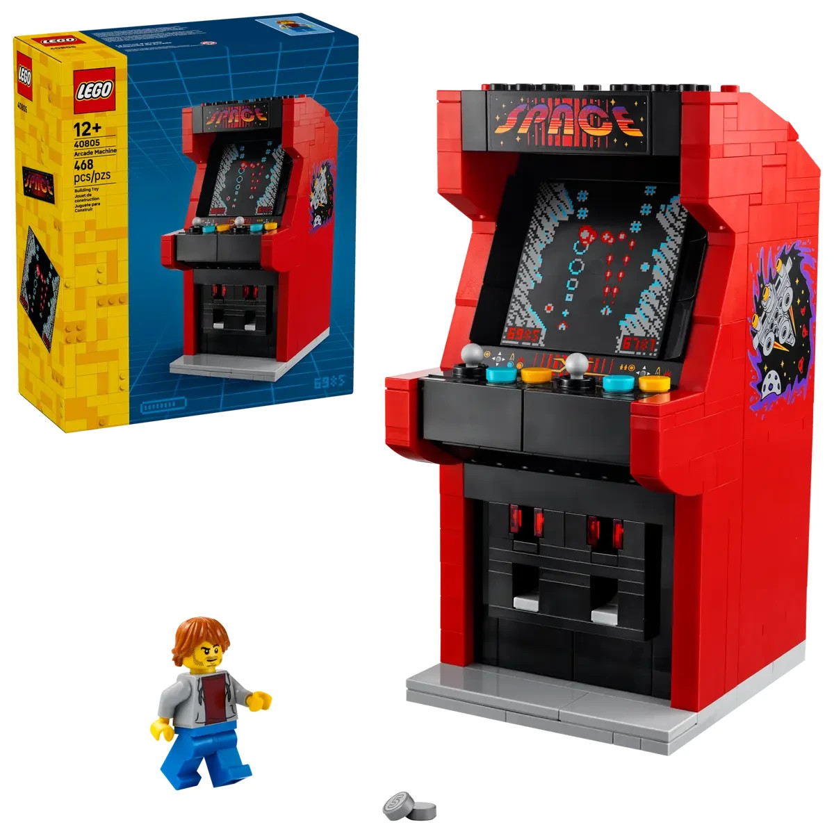 LEGO 40805 Arcade Machine 468Pcs 10+ Aug.1 2025 New w/BOX | eBay
