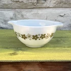 Vintage Spring Blossom Pyrex 441 Cinderella Mixing Bowl 1.5pt