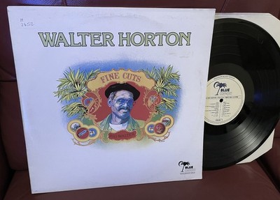 WALTER HORTON Fine Cuts UK 1989 reissue Blue Moon BMLP 069 Vinyl is NM top sound