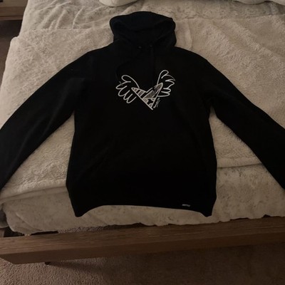 Britto Romero Britto Limited Edition Graphic Hoodie Black Size M
